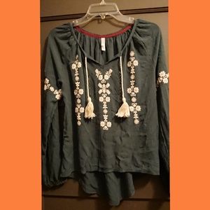 Decorated blouse